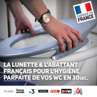 Clipsado™ - Lunette + Abattant WC Clipsables