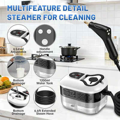 Sanovia™ Handheld Steam Cleaner