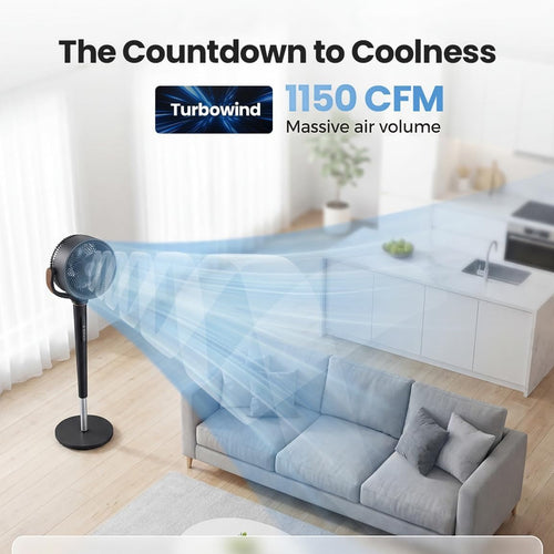 Sanovia™ Quiet Pedestal Fan